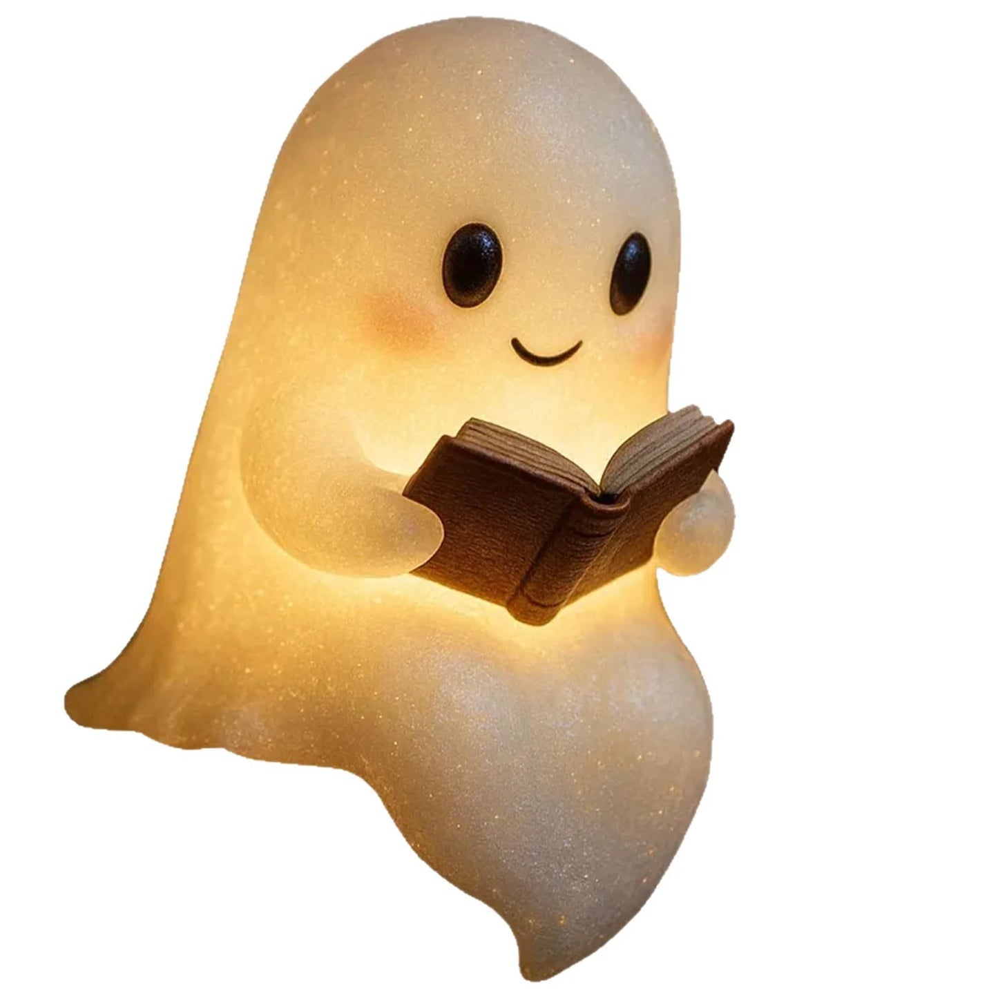 CozyGhost LED Night Light – Adorable Ghost Bedside Lamp, Warm Glow, Perfect for Kids & Halloween Gifts
