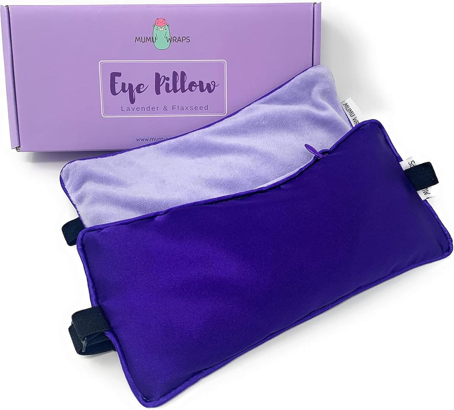 Unwind in Bliss with Mumu Wraps Lavender Eye Pillow πΏβ¨ Perfect for Sleep, Yoga, and Meditation! π§ββοΈπ Includes Extra Cover - The Ultimate Self-Care Gift for Moms and Women! #Relaxation #Aromatherapy #SelfCare