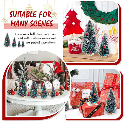 Tiny Faux Fir Five-Pack: The Micro Christmas Forest with Bling - Little Brush Trees to Deck Your Halls and Confound Your Cats!