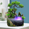 Rockery Fountain Waterfall Feng Shui Desktop Atomizing Humidifier Indoor Desk