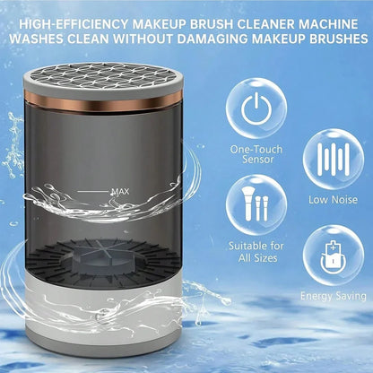 GlamSwirl – Automatic Brush Washer & Instant Dryer
