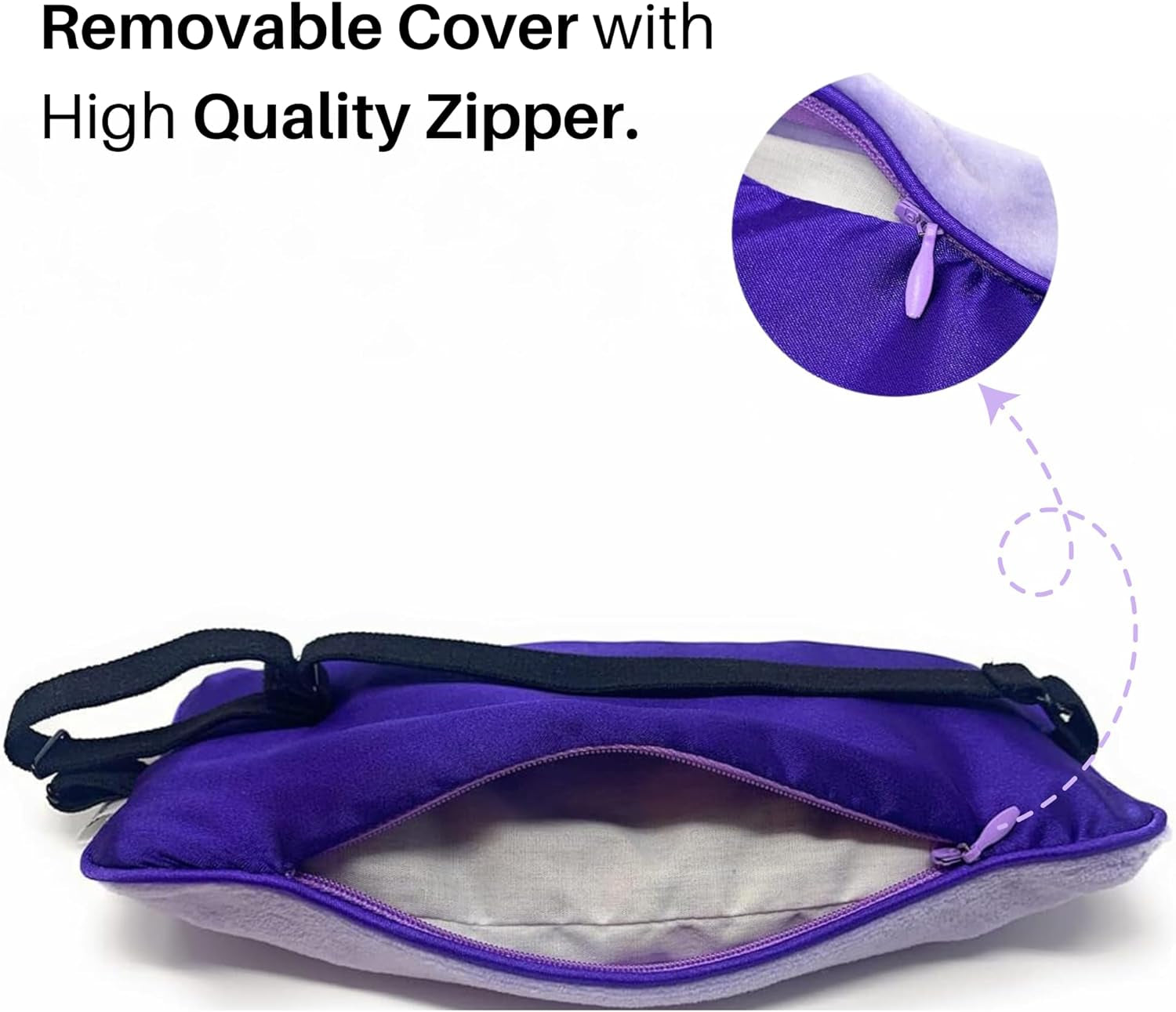 Unwind in Bliss with Mumu Wraps Lavender Eye Pillow 🌿✨ Perfect for Sleep, Yoga, and Meditation! 🧘‍♀️💕 Includes Extra Cover - The Ultimate Self-Care Gift for Moms and Women! #Relaxation #Aromatherapy #SelfCare