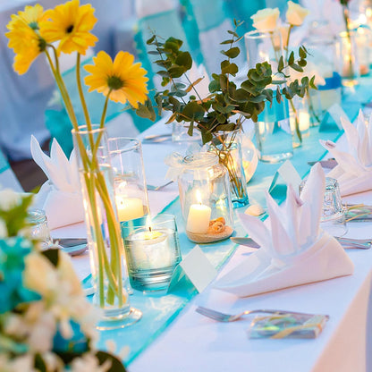 30-Pack 1.5-Inch Unscented Floating Candles for Centerpieces and Votive Displays - Ideal for Weddings, Parties, and Anniversaries (White)