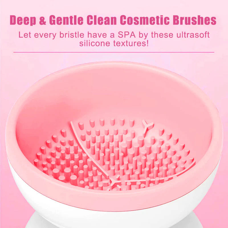 Say goodbye to dirty brushes! 🧖‍♀️✨ Check out this Portable USB Electric Makeup Brush Cleaner – a game changer for flawless beauty! 💄🖌️ #MakeupMustHave #GlamOnTheGo
