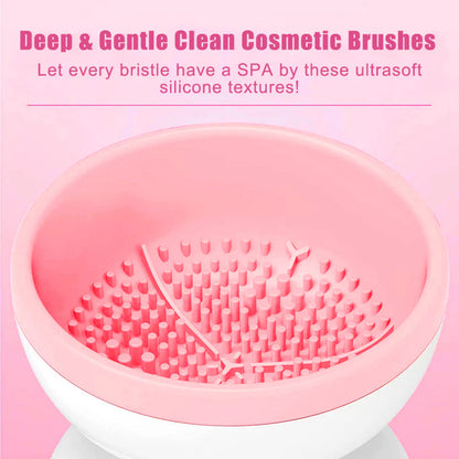 Say goodbye to dirty brushes! 🧖‍♀️✨ Check out this Portable USB Electric Makeup Brush Cleaner – a game changer for flawless beauty! 💄🖌️ #MakeupMustHave #GlamOnTheGo