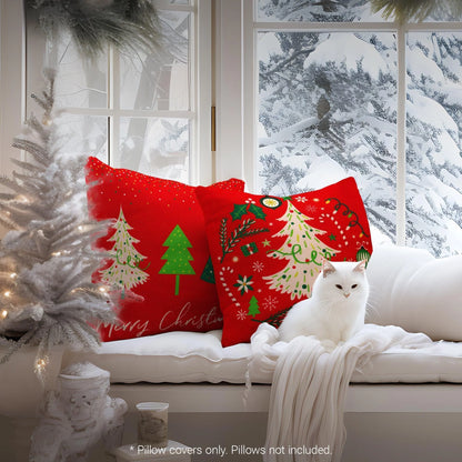 Jingle Bell Pillows: 4 Cozy Covers That Make Your Couch More Festive Than Santa's Workshop!