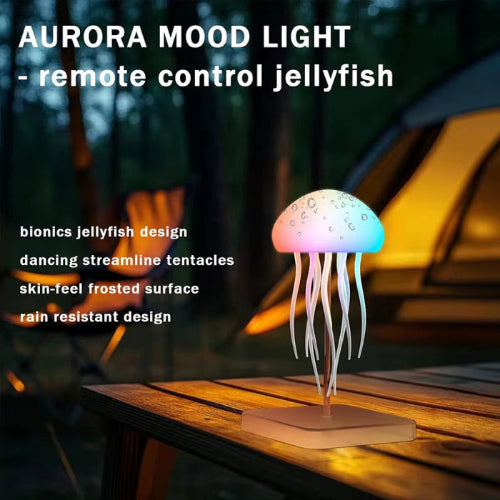 Lumora Lamp – Rechargeable Night Light with 9 Floating Tentacles, 11 Colors, Smart Touch & Remote Control – Bedside, Desk & Home Décor