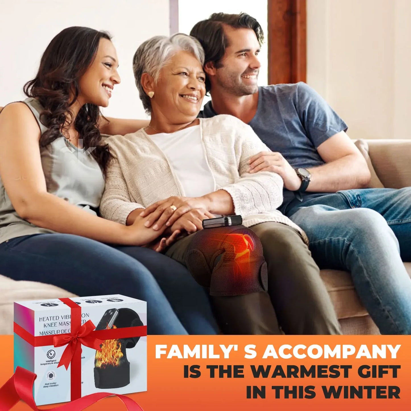 Revitalize Your Relaxation: 3-in-1 Electric Heated Vibration Massager for Knee, Shoulder & Elbow Pain Relief! 🌟👐💆‍♀️