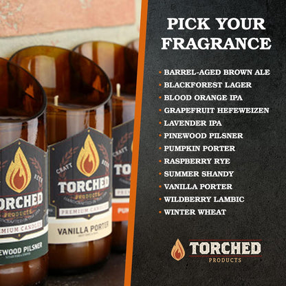 Brew-tiful Candle: The Beer Scented Fiesta for Your Nose - 8 Oz of Hoppy Heaven to Light Up Man-Caves and Make Beer Lovers Go 'Cheers!'