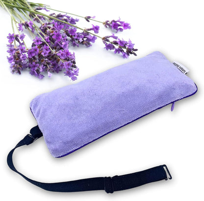Unwind in Bliss with Mumu Wraps Lavender Eye Pillow 🌿✨ Perfect for Sleep, Yoga, and Meditation! 🧘‍♀️💕 Includes Extra Cover - The Ultimate Self-Care Gift for Moms and Women! #Relaxation #Aromatherapy #SelfCare