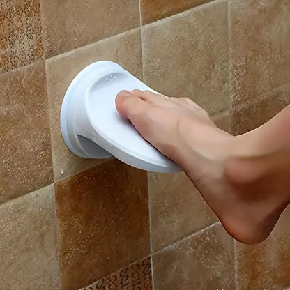 Detachable Suction Cup Footrest for Bathroom - Easy Install Adhesive Shower Mat