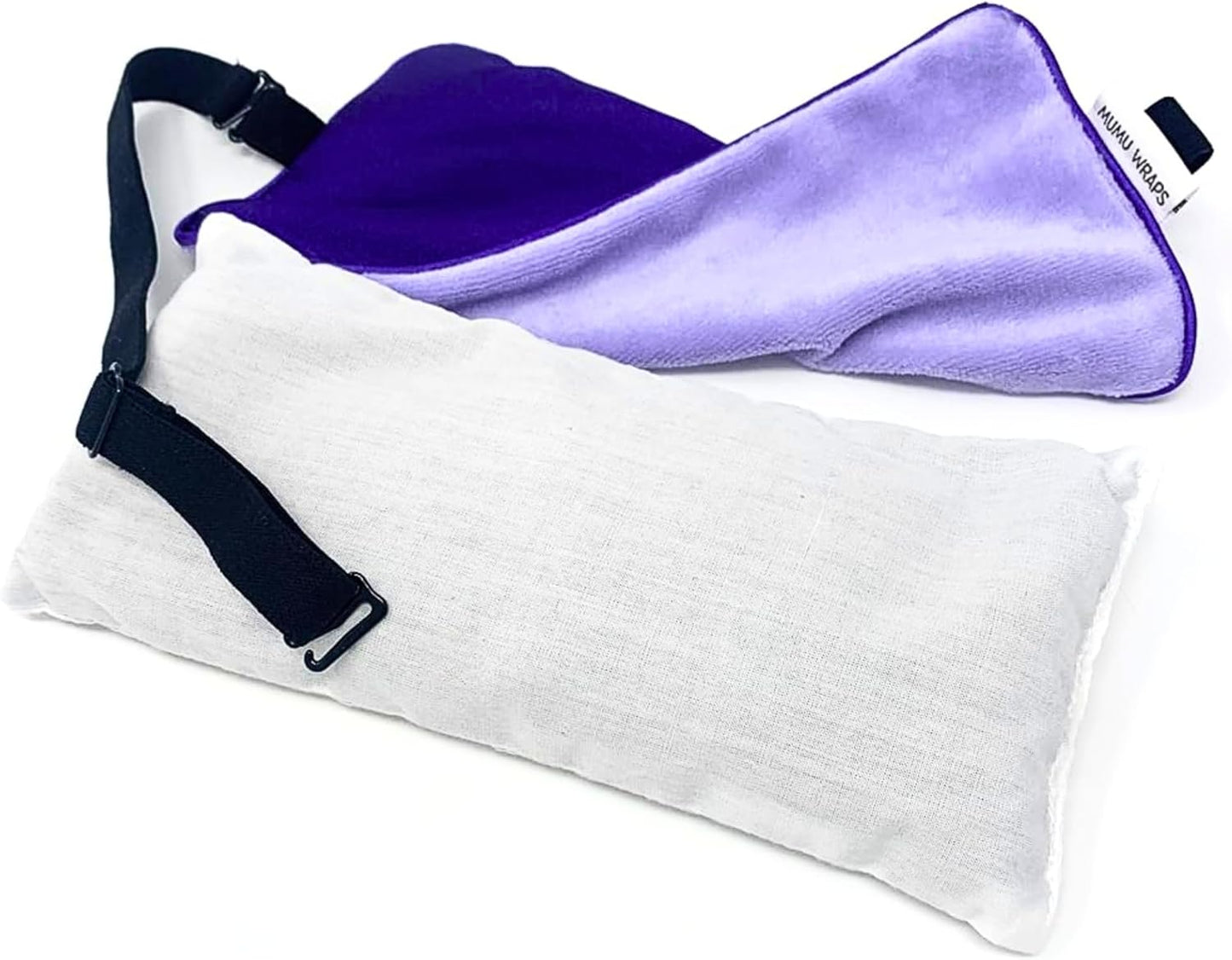 Unwind in Bliss with Mumu Wraps Lavender Eye Pillow 🌿✨ Perfect for Sleep, Yoga, and Meditation! 🧘‍♀️💕 Includes Extra Cover - The Ultimate Self-Care Gift for Moms and Women! #Relaxation #Aromatherapy #SelfCare