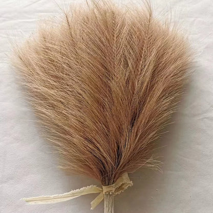 Transform Your Space with 10 Pcs Fluffy Artificial Pampas Grass - Perfect for Birthdays, Weddings, and DIY Home Decor! 🌾✨