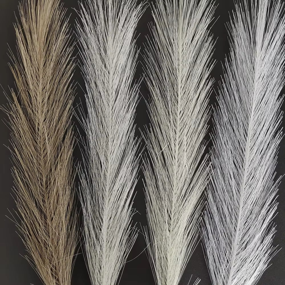 Transform Your Space with 10 Pcs Fluffy Artificial Pampas Grass - Perfect for Birthdays, Weddings, and DIY Home Decor! 🌾✨