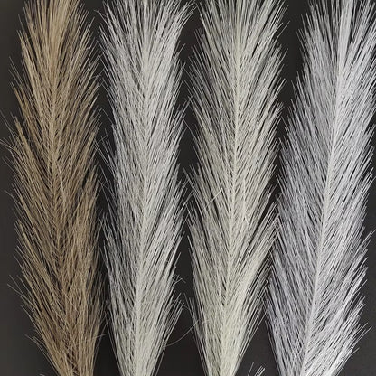 Transform Your Space with 10 Pcs Fluffy Artificial Pampas Grass - Perfect for Birthdays, Weddings, and DIY Home Decor! 🌾✨