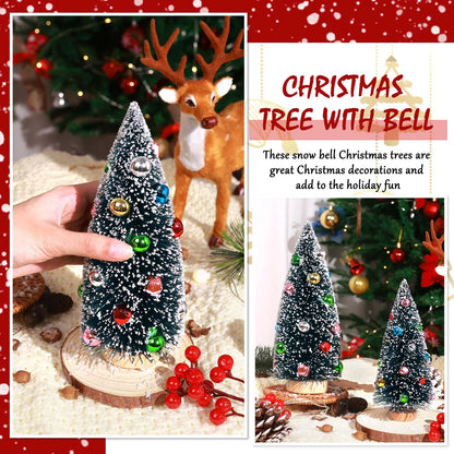 Tiny Faux Fir Five-Pack: The Micro Christmas Forest with Bling - Little Brush Trees to Deck Your Halls and Confound Your Cats!