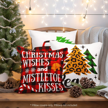 Pillow Fight Under the Mistletoe: Festive Fluff Covers for Your Couch, Because Even Your Sofa Deserves a Holiday Makeover!