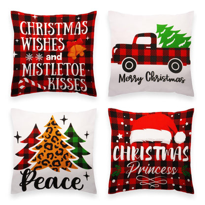 Pillow Fight Under the Mistletoe: Festive Fluff Covers for Your Couch, Because Even Your Sofa Deserves a Holiday Makeover!