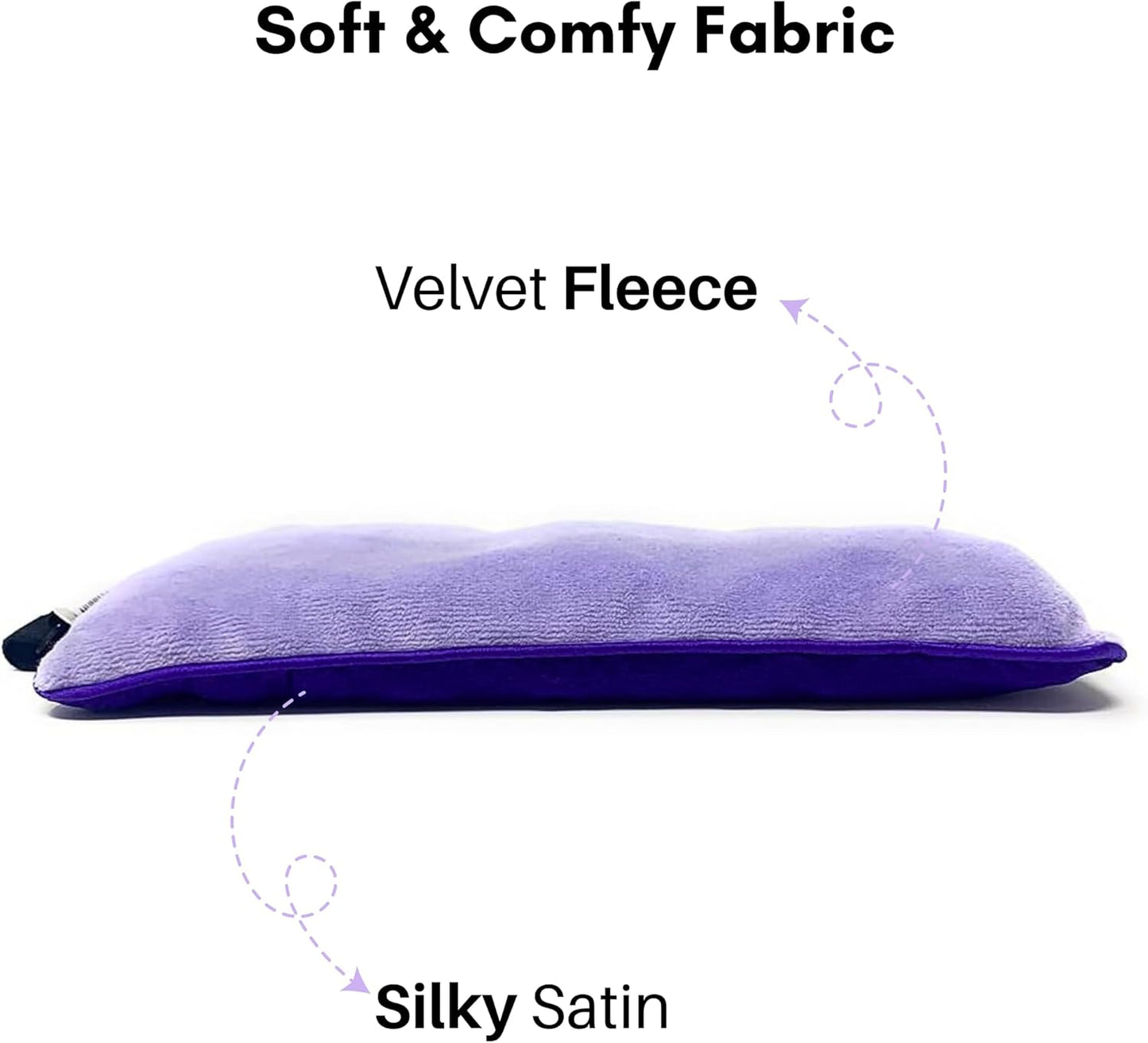 Unwind in Bliss with Mumu Wraps Lavender Eye Pillow 🌿✨ Perfect for Sleep, Yoga, and Meditation! 🧘‍♀️💕 Includes Extra Cover - The Ultimate Self-Care Gift for Moms and Women! #Relaxation #Aromatherapy #SelfCare