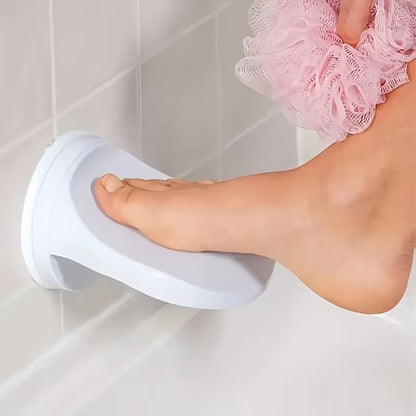 Detachable Suction Cup Footrest for Bathroom - Easy Install Adhesive Shower Mat
