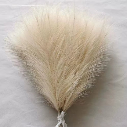 Transform Your Space with 10 Pcs Fluffy Artificial Pampas Grass - Perfect for Birthdays, Weddings, and DIY Home Decor! 🌾✨