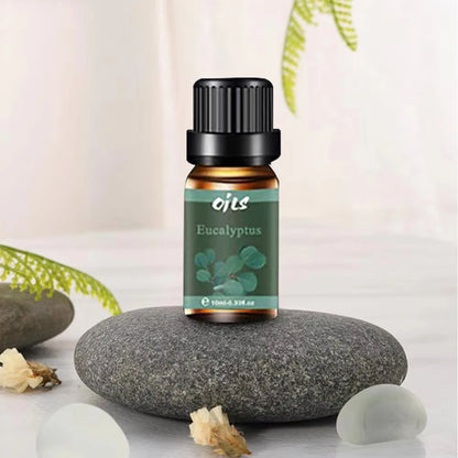 Revitalize Your Space with Our Natural Essential Oils Blend: Eucalyptus, Vanilla, Citronella, Rosemary, Peppermint & Lemongrass