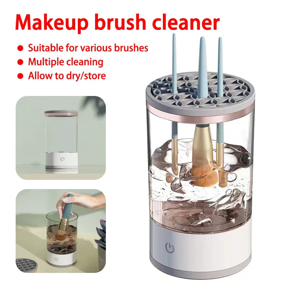 GlamSwirl – Make Up Brush Cleaner device
