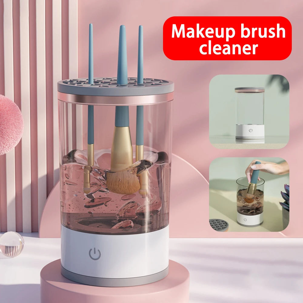 GlamSwirl – Make Up Brush Cleaner device