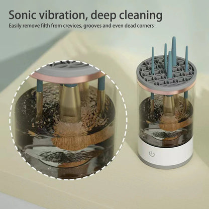 GlamSwirl – Make Up Brush Cleaner device