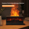 Cozy Charcoal Fireplace Aroma Diffuser & Air Humidifier with Timer Remote - Perfect Christmas Gift!