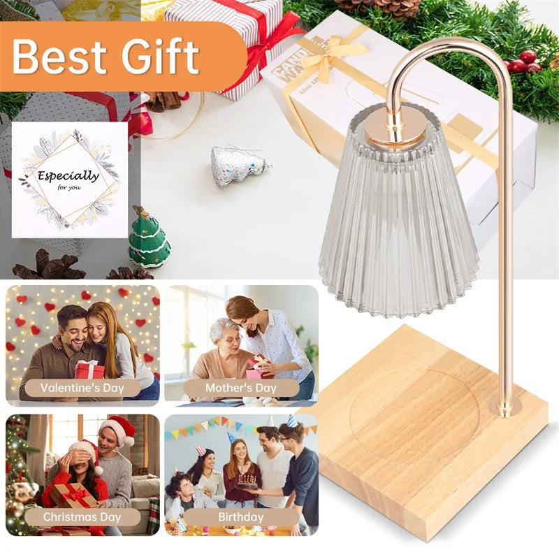 Light Up Your Space with Our Retro Aromatherapy Candle Warmer Lamp! 🕯️✨ Perfect for Your Bedroom, Office, or Cozy Nook! #HomeDecor #CandleLovers