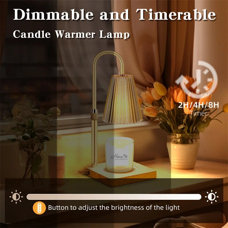 Light Up Your Space with Our Retro Aromatherapy Candle Warmer Lamp! 🕯️✨ Perfect for Your Bedroom, Office, or Cozy Nook! #HomeDecor #CandleLovers