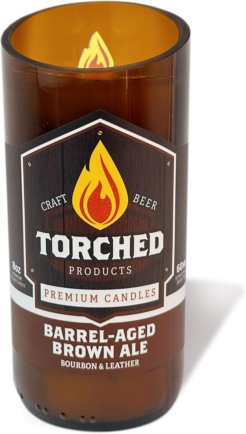 Brew-tiful Candle: The Beer Scented Fiesta for Your Nose - 8 Oz of Hoppy Heaven to Light Up Man-Caves and Make Beer Lovers Go 'Cheers!'