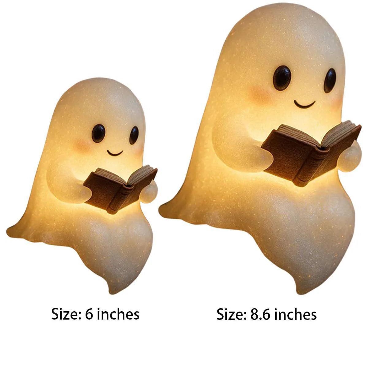 CozyGhost LED Night Light – Adorable Ghost Bedside Lamp, Warm Glow, Perfect for Kids & Halloween Gifts