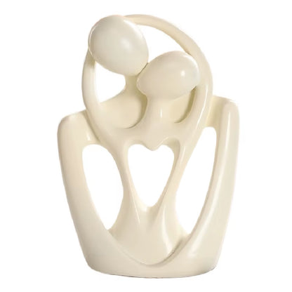 Nordic Abstract Couple Statue - Modern Home Decor & Gift for Wine and TV Cabinets