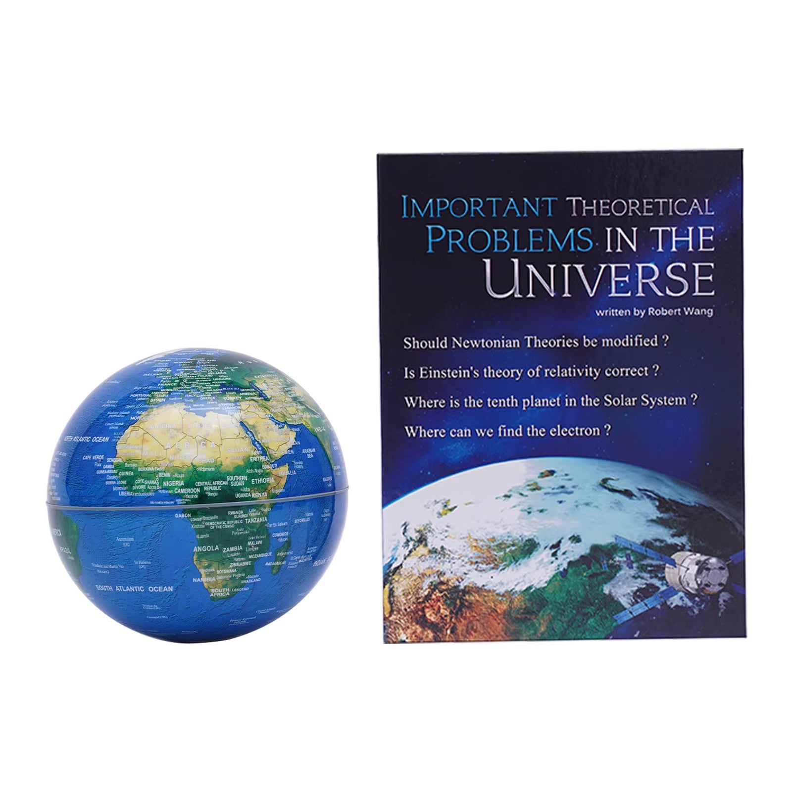 Levitate Your World: Stunning Magnetic Floating Globe with RGB LED Lights - Perfect Décor & Gift!