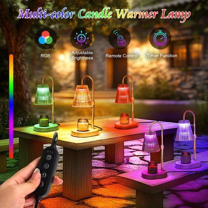 Transform Your Space with Our Timer Candle Warmer Lamp—Perfect Gift for Moms & Housewarming Celebrations! 🕯️✨