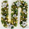 Jingle All the Way: 2.7M of Colorful Rattan Magic to Make Your Mantel Swoon and Your Stairs Sing!