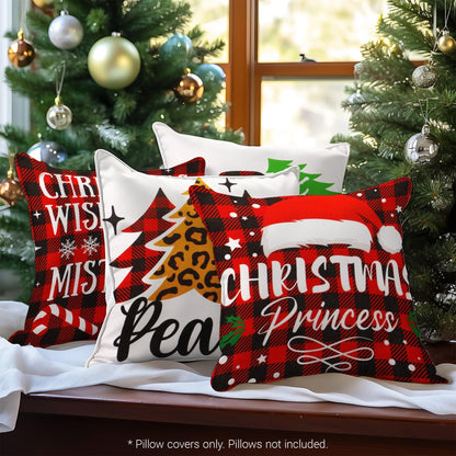 Pillow Fight Under the Mistletoe: Festive Fluff Covers for Your Couch, Because Even Your Sofa Deserves a Holiday Makeover!