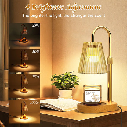 Transform Your Space with Our Timer Candle Warmer Lamp—Perfect Gift for Moms & Housewarming Celebrations! 🕯️✨