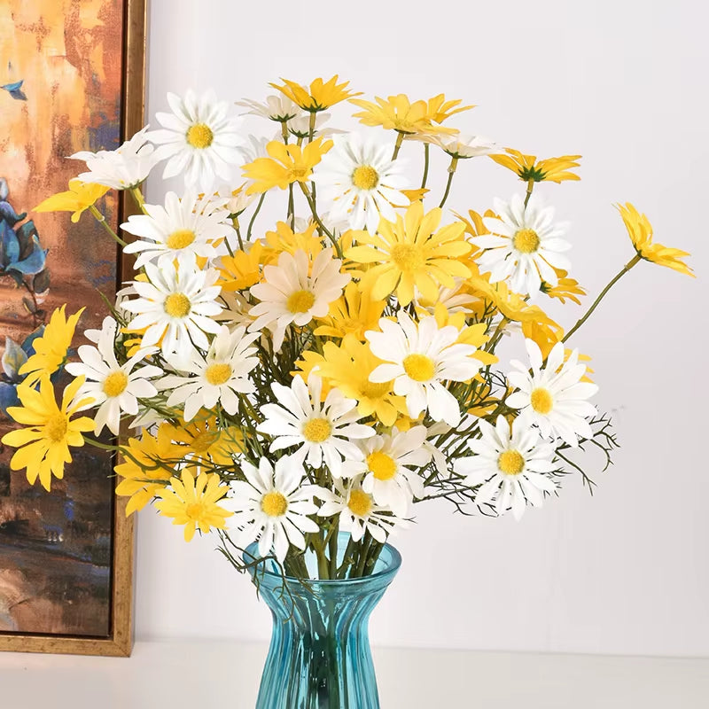 Brighten up your space with our stunning 52Cm White Daisy Bouquet! ✨ Perfect for home, garden, or wedding decor! 🌼💍 #DIY #HomeDecor #WeddingInspiration