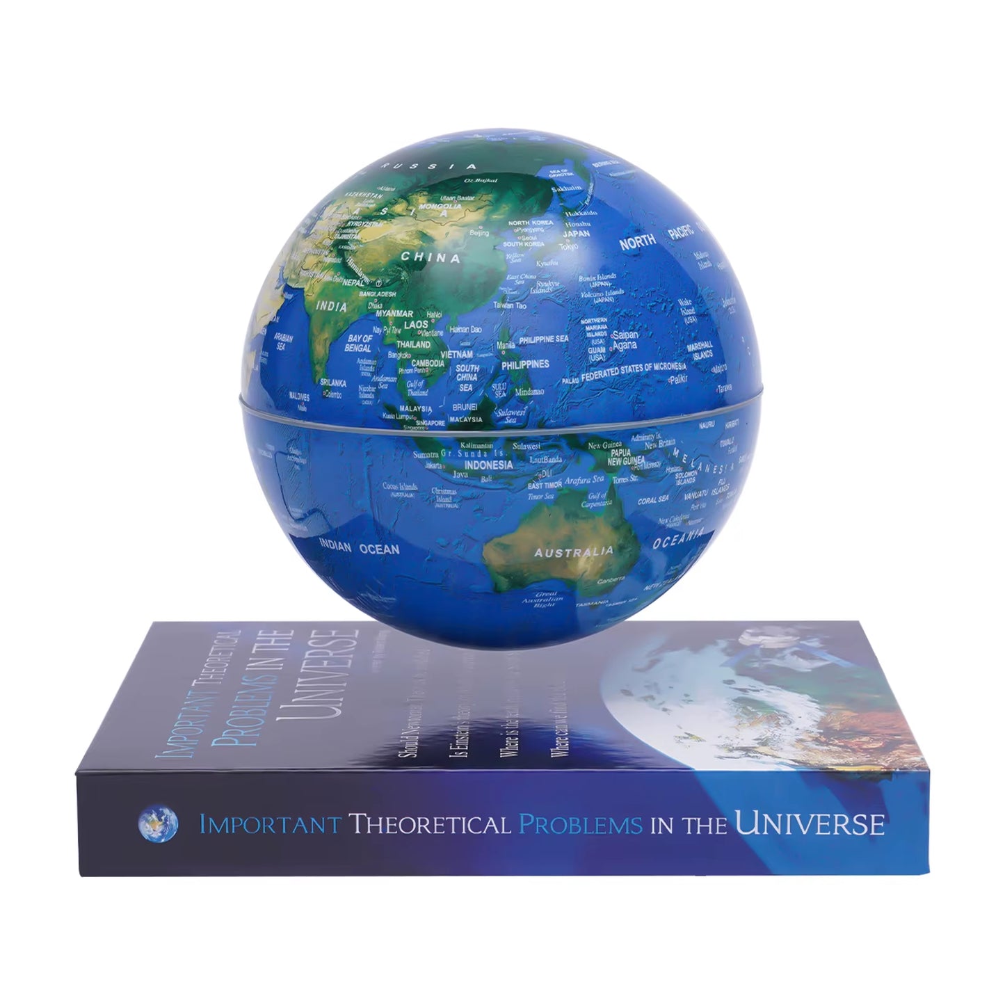 Levitate Your World: Stunning Magnetic Floating Globe with RGB LED Lights - Perfect Décor & Gift!