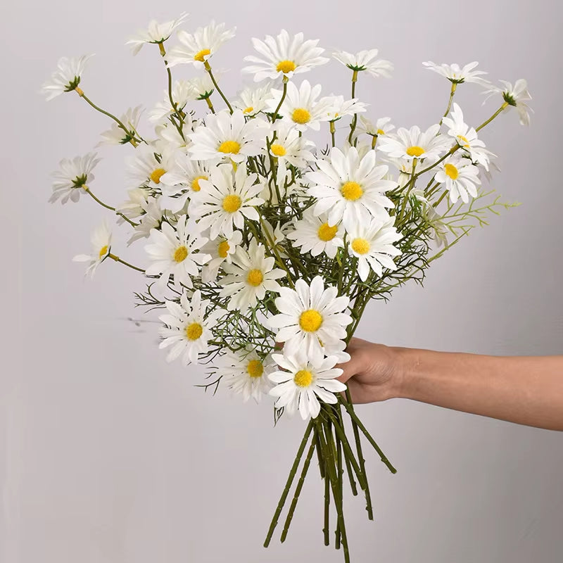 Brighten up your space with our stunning 52Cm White Daisy Bouquet! ✨ Perfect for home, garden, or wedding decor! 🌼💍 #DIY #HomeDecor #WeddingInspiration