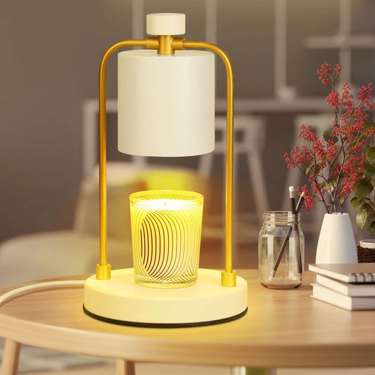 Light Up Your Space with Our Vintage Candle Warmer Lamp! Perfect Gift for Mom & Cozy Bedroom Decor 🌟✨ #ScentedWax #HomeDecor