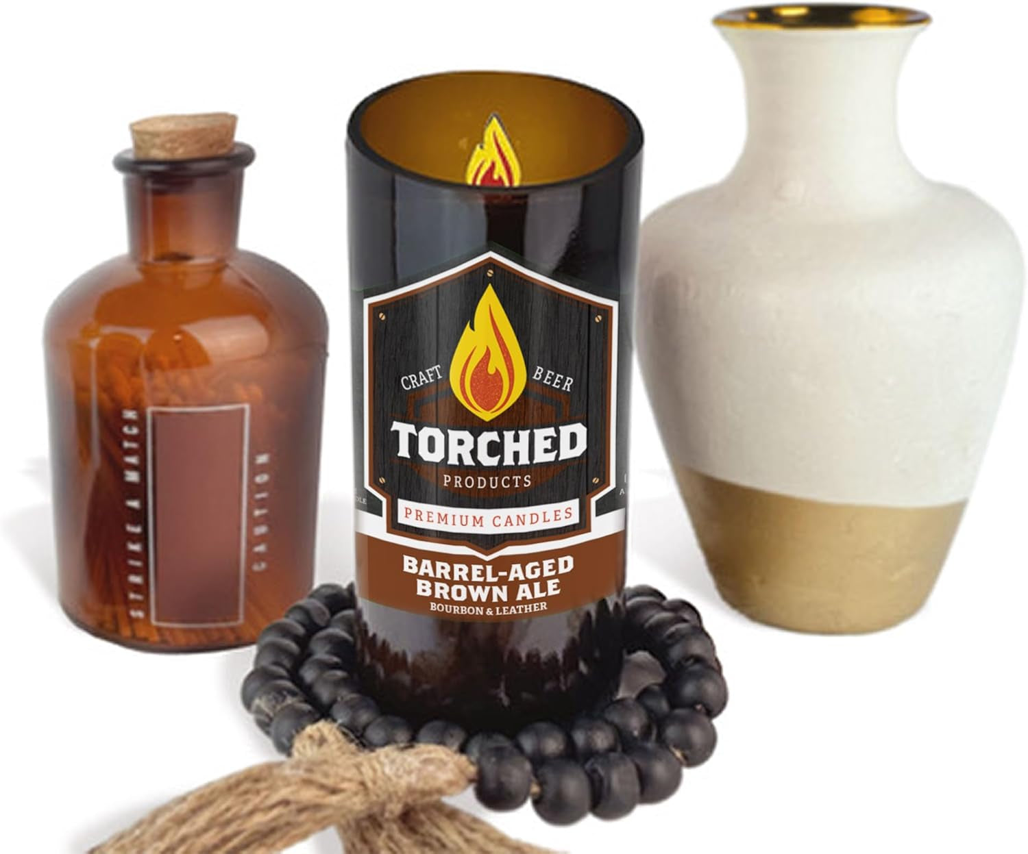 Brew-tiful Candle: The Beer Scented Fiesta for Your Nose - 8 Oz of Hoppy Heaven to Light Up Man-Caves and Make Beer Lovers Go 'Cheers!'