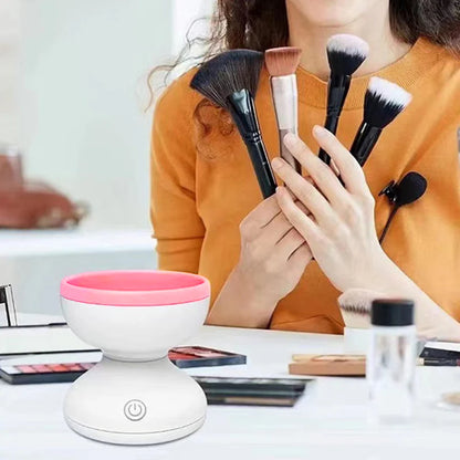 Say goodbye to dirty brushes! 🧖‍♀️✨ Check out this Portable USB Electric Makeup Brush Cleaner – a game changer for flawless beauty! 💄🖌️ #MakeupMustHave #GlamOnTheGo