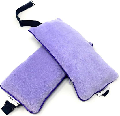 Unwind in Bliss with Mumu Wraps Lavender Eye Pillow 🌿✨ Perfect for Sleep, Yoga, and Meditation! 🧘‍♀️💕 Includes Extra Cover - The Ultimate Self-Care Gift for Moms and Women! #Relaxation #Aromatherapy #SelfCare