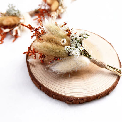Stunning Handmade Boho Dried Flower Bouquet - Perfect for Mini Weddings, DIY Crafts, and Stylish Decor! 🌼💐✨💖
