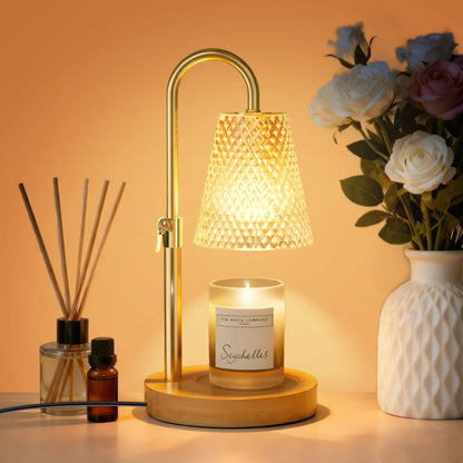 Transform Your Space with Our Stylish Candle Warmer Lamp! 🕯️✨ Dimmable & Adjustable, Perfect for Home Decor! #CandleLovers #HomeDecor #WaxMelter