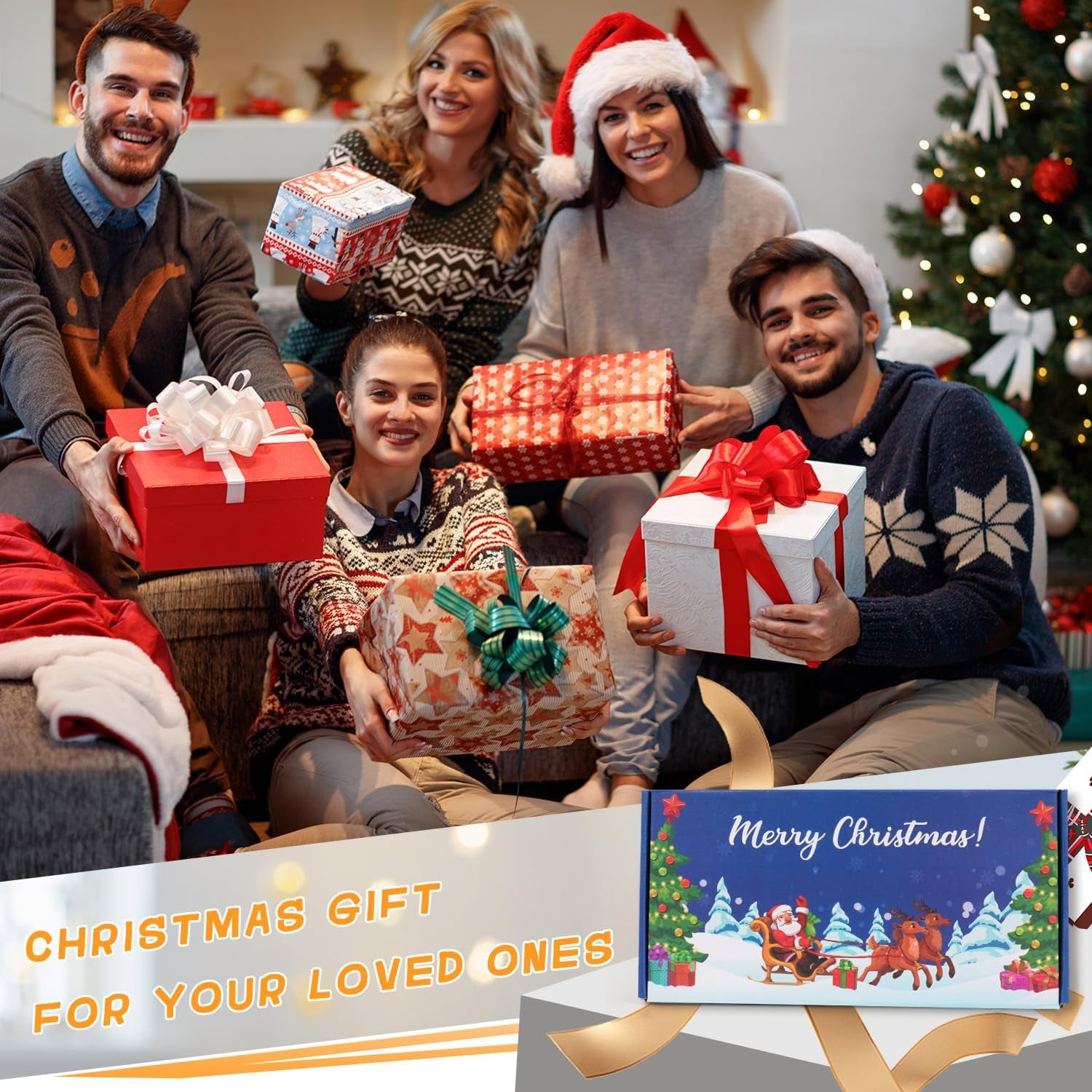 Yule Light Up Your Life: 8-Pack of Jolly Scented Candles for Coworker Gifting Chaos and Festive Birthday Shenanigans!